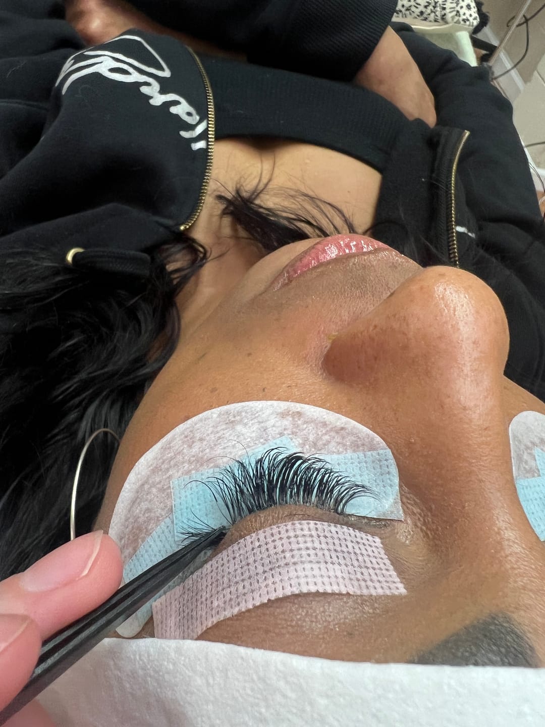 Customer photo review of S+ Lash Extension Adhesive