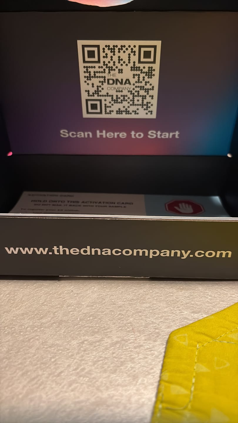Customer photo review of DNA 360 Digital Lab Report