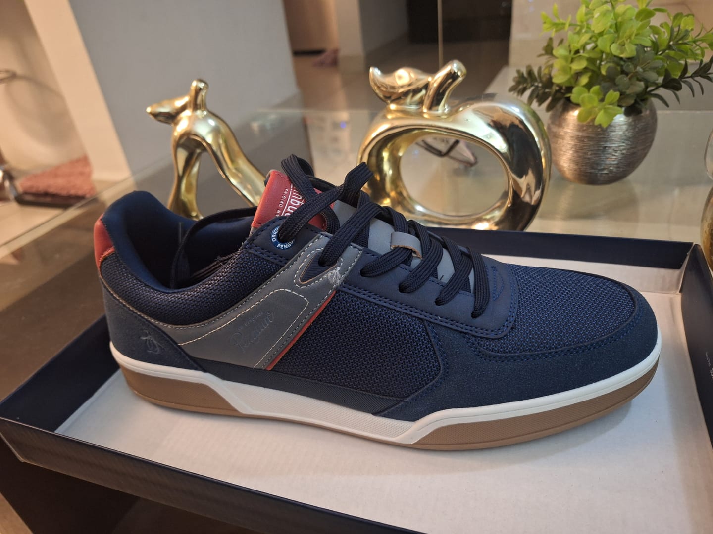 Customer photo review of Tenis Style Hank Azul Marino