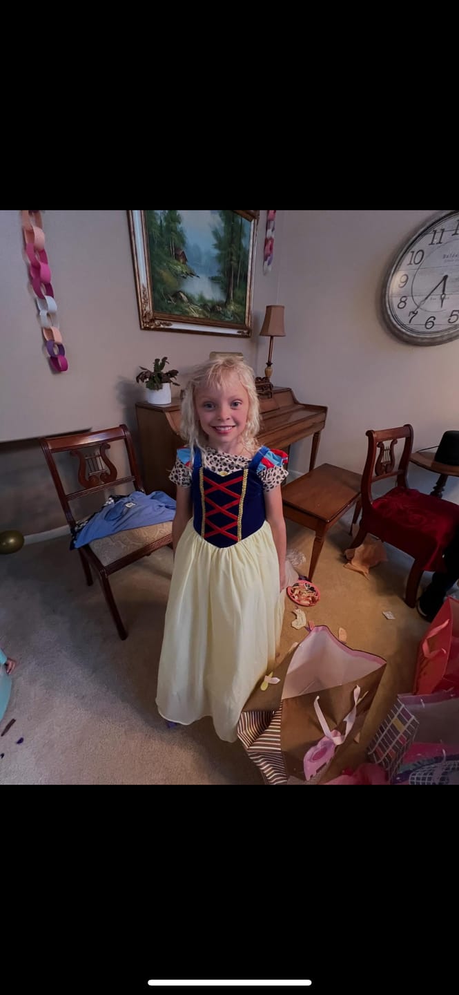Customer photo review of Portrait Collection Snow White Gown