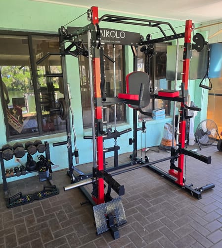 Customer photo review of M3 All-in-One Smith Machine Functional Trainer