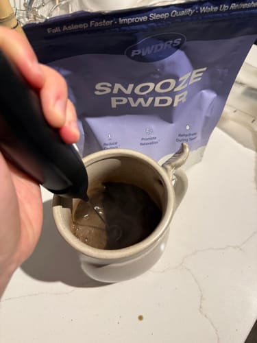 Customer photo review of SNOOZE PWDR