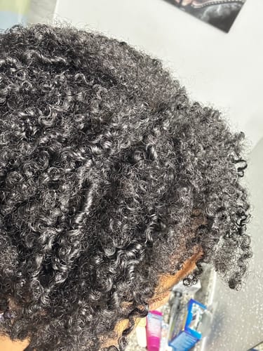 Customer photo review of Shape 4-in-1 Styling Cream (2.5 oz) Sample