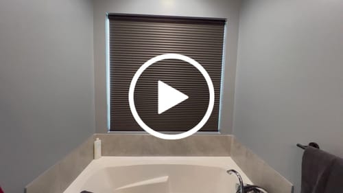 Customer video review of SmartWings Motorized Blackout Levitate Cellular Shades Nowa