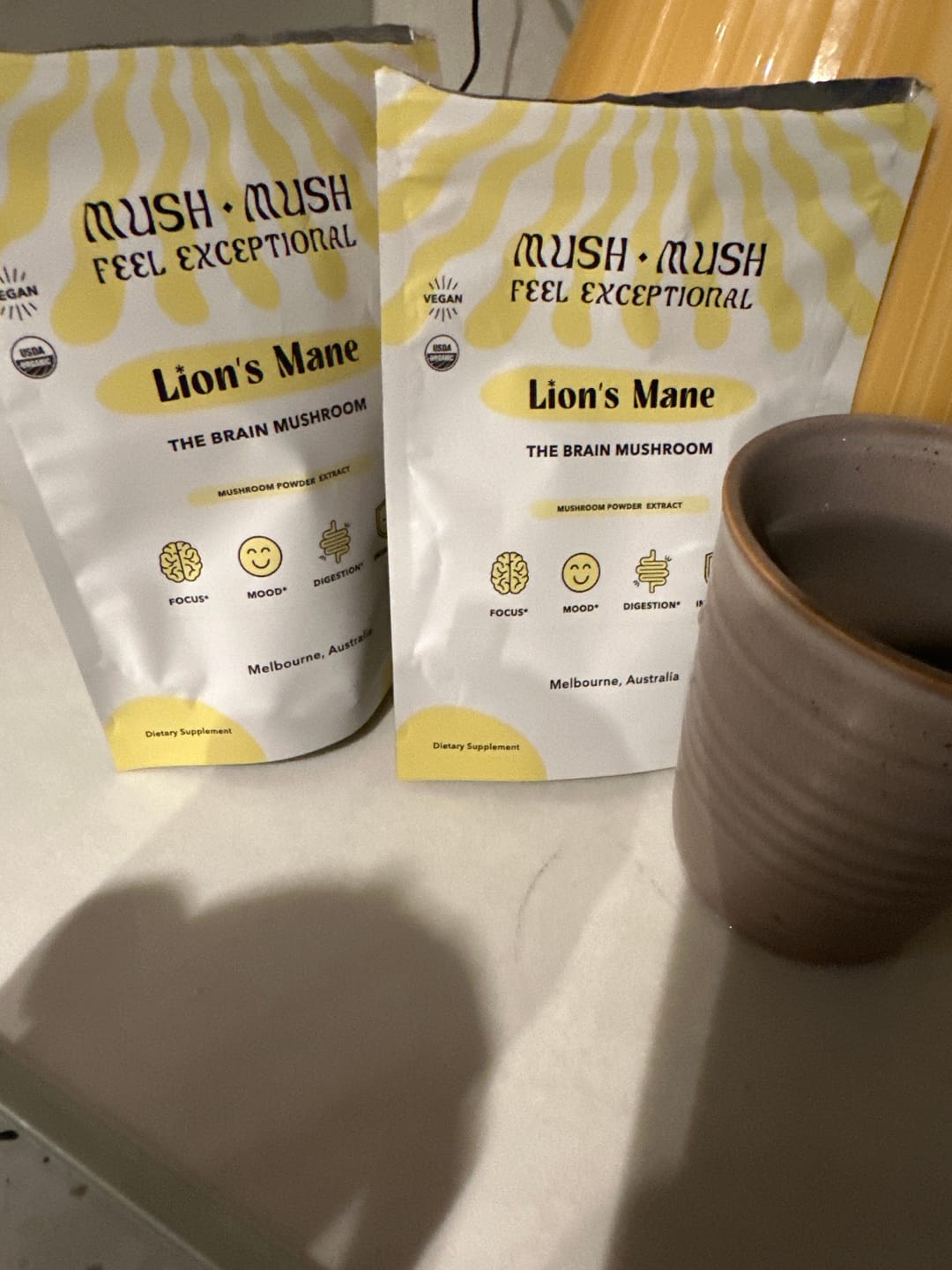 Customer photo review of Organic Lion's Mane - The Brain Mushroom