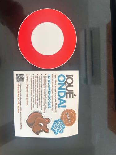 Customer photo review of Stickers Holográficos