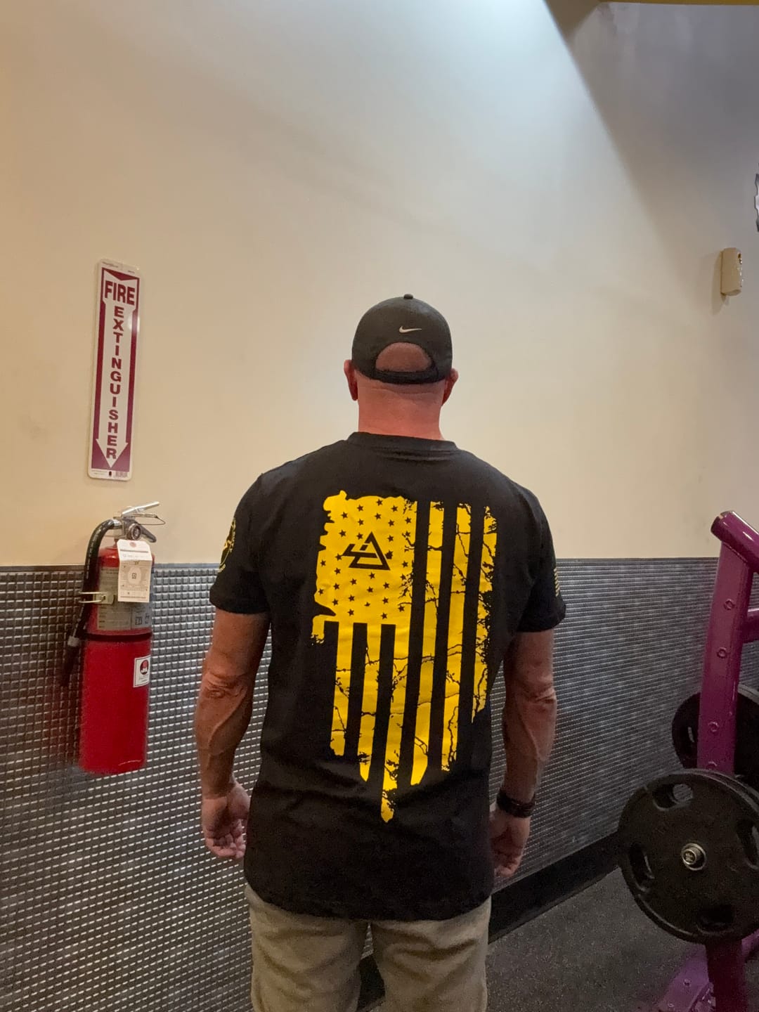 Customer photo review of Stigma-Breaking Unisex Tee- Red Line