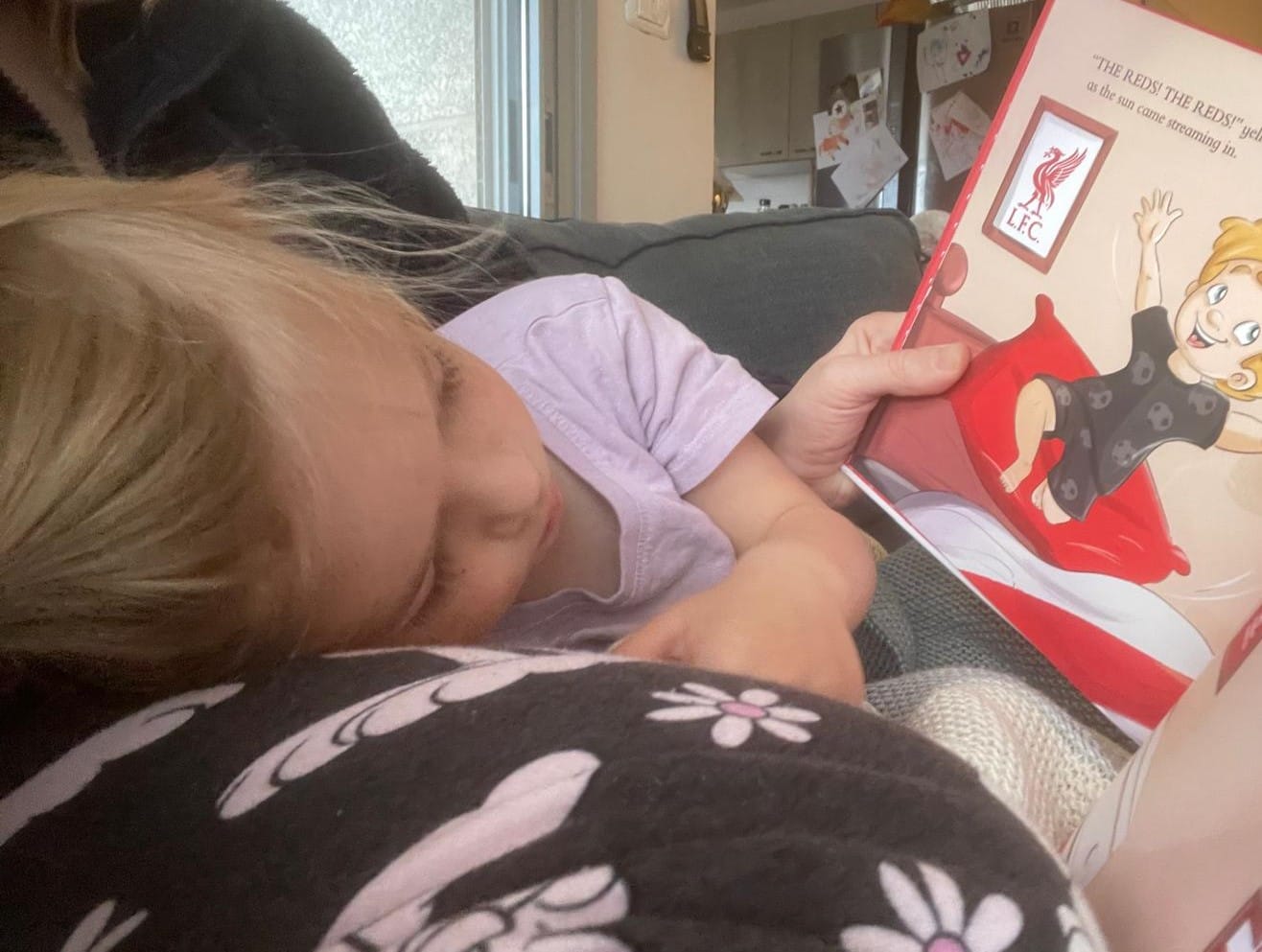 Customer photo review of LFC Personalised Book