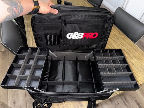 Customer photo review of Barber Community Limited Edition Full Size Backpack