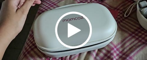 Customer video review of Momcozy Breast Pump Bag for Hands-Free Wearable Breast Pumps
