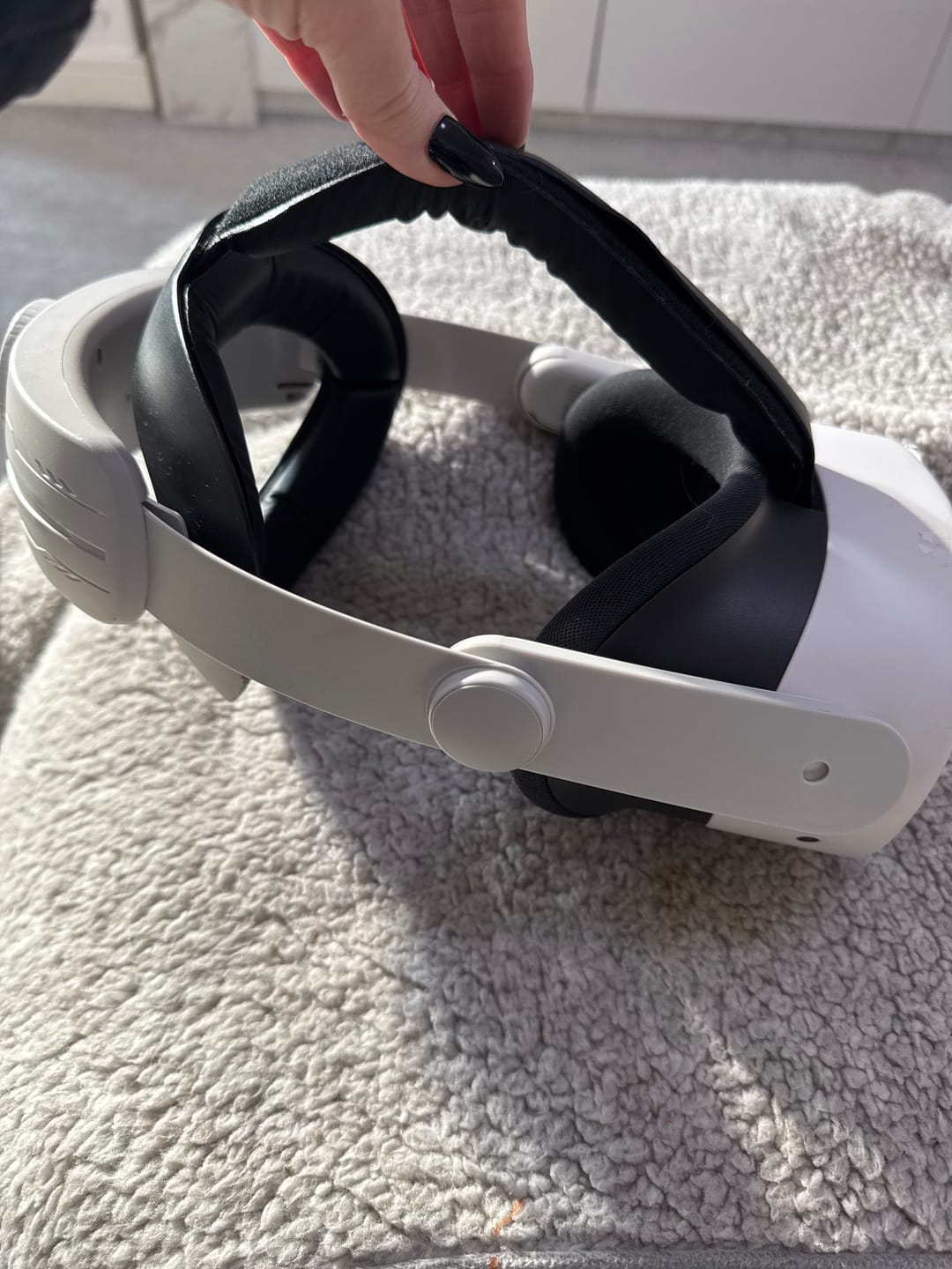 Customer photo review of Comfort Strap for Quest 3/3S