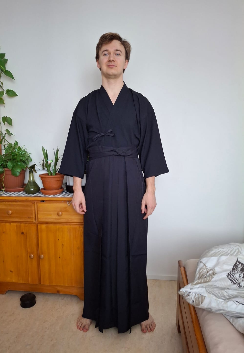 Customer photo review of *50% OFF* - 'KACHI' - Elite Featherweight Kendogi & Pleat-Lock Hakama Uniform Set