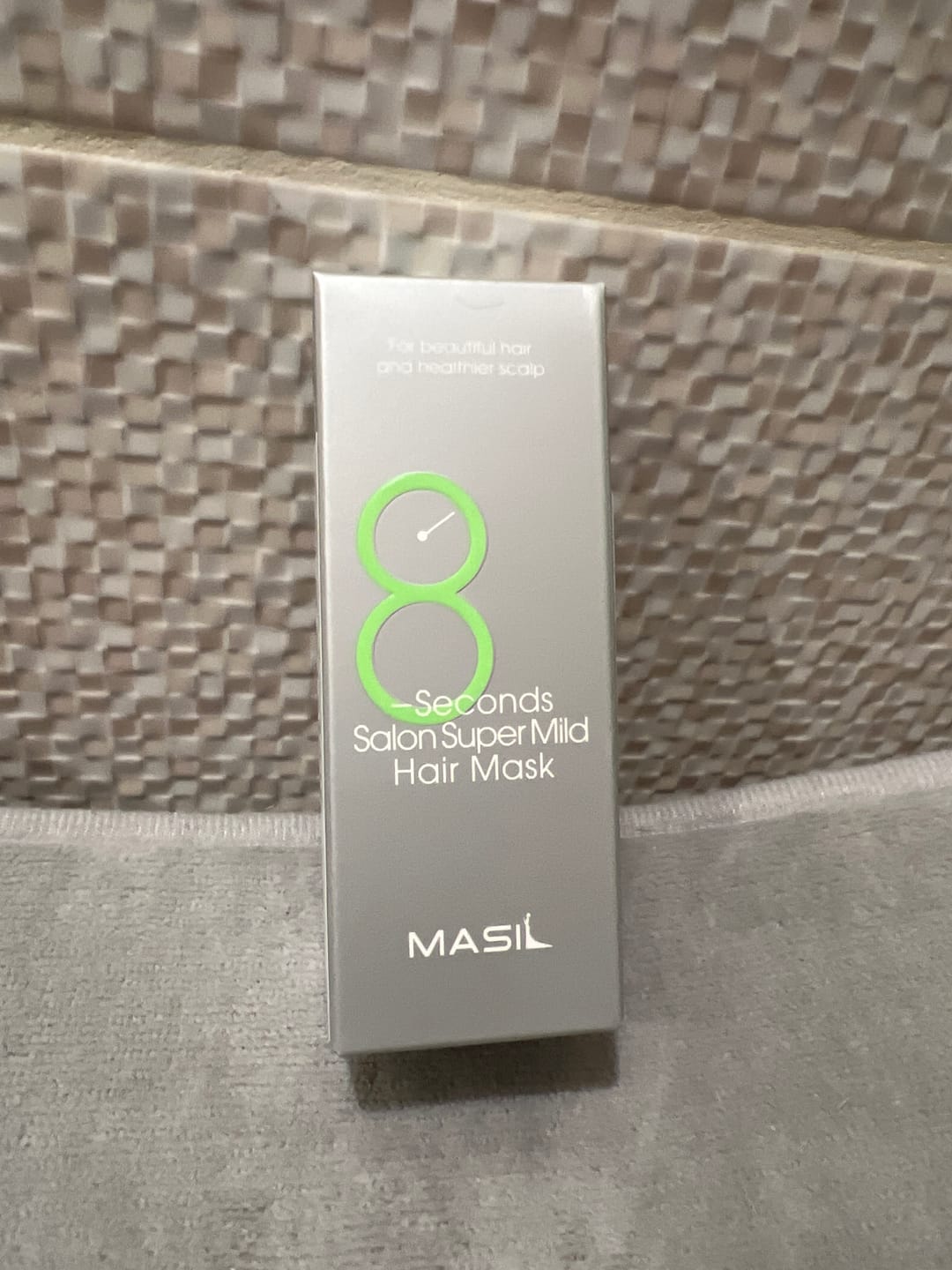 Customer photo review of Atjaunojoša maska novājinātiem matiem Masil 8 Seconds Salon Super Mild Hair Mask