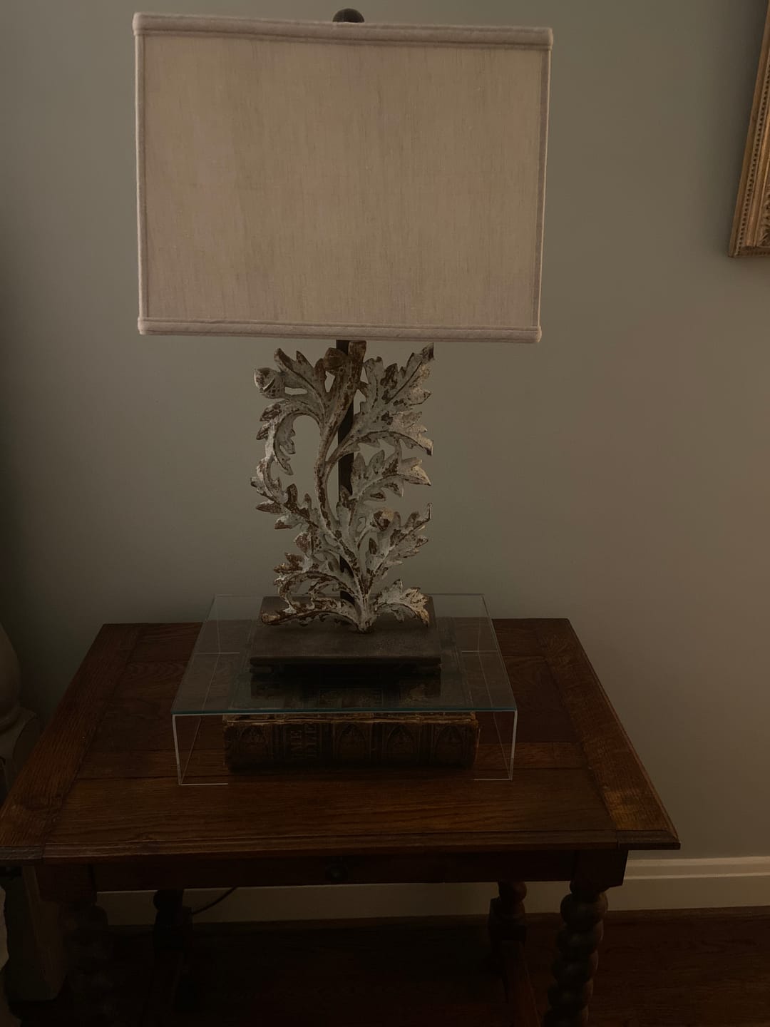 Customer photo review of Versatile Acrylic Display Cases with Double Sheet Base with Clear Case