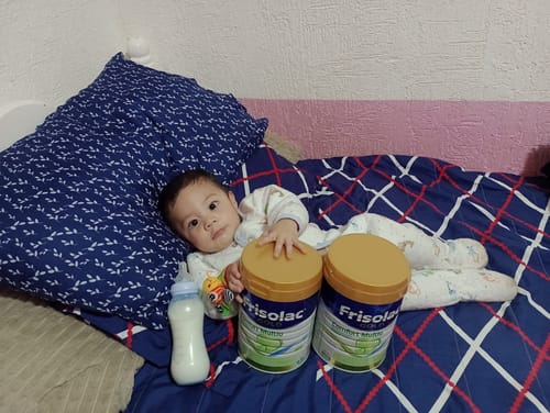 Customer photo review of Frisolac Gold Comfort Multio (0-12 Meses) Pack C/ 1.6 Kg