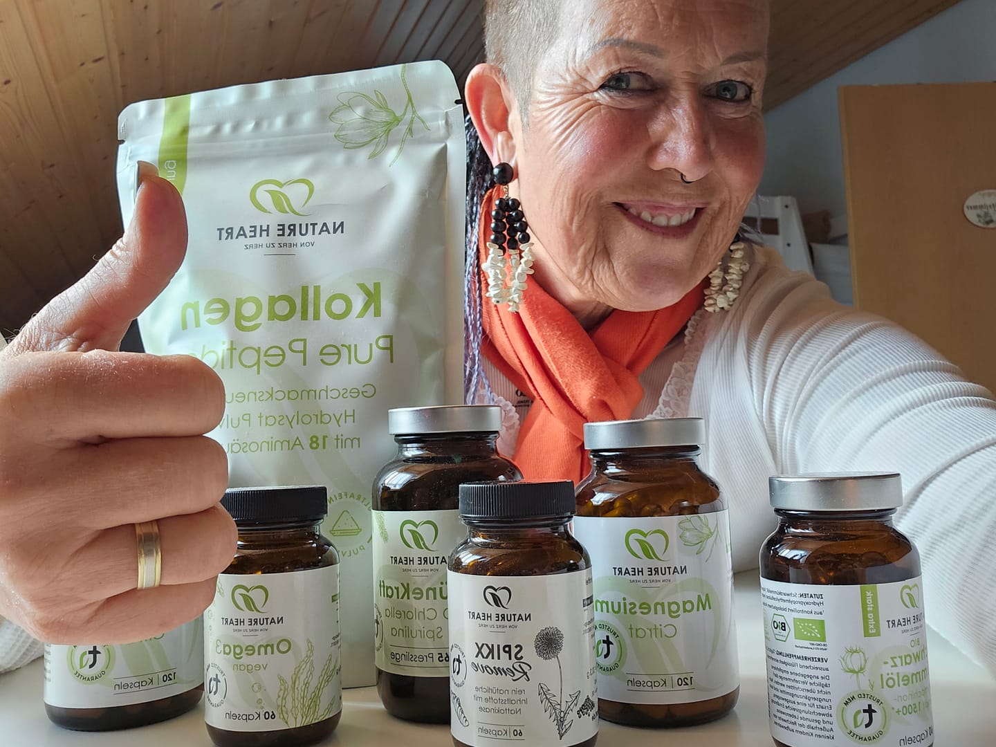 Customer photo review of Grüne Kraft - Bio Chlorella & Spirulina