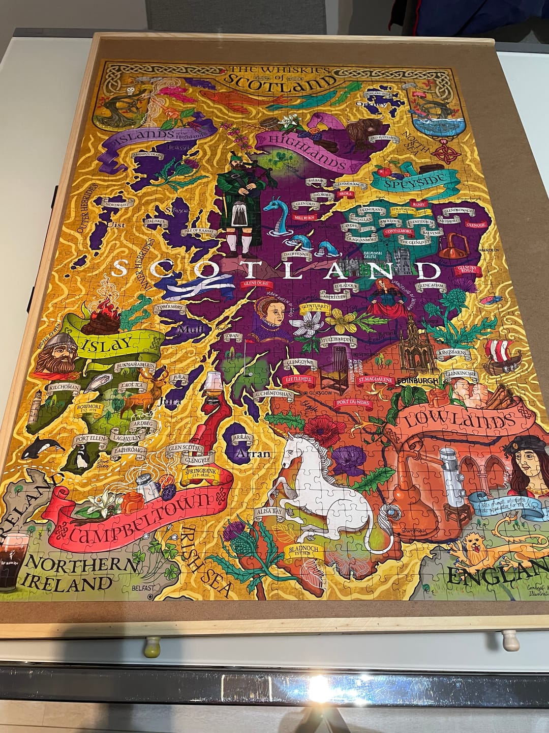 Customer photo review of Wine Puzzle - Italy