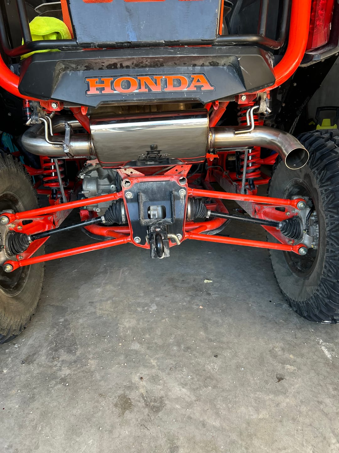 Customer photo review of RPM Honda Talon 1000 Sport Muffler, Slip-On Sport Muffler