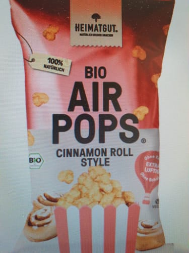 Customer photo review of Bio AirPops Cinnamon Roll Style