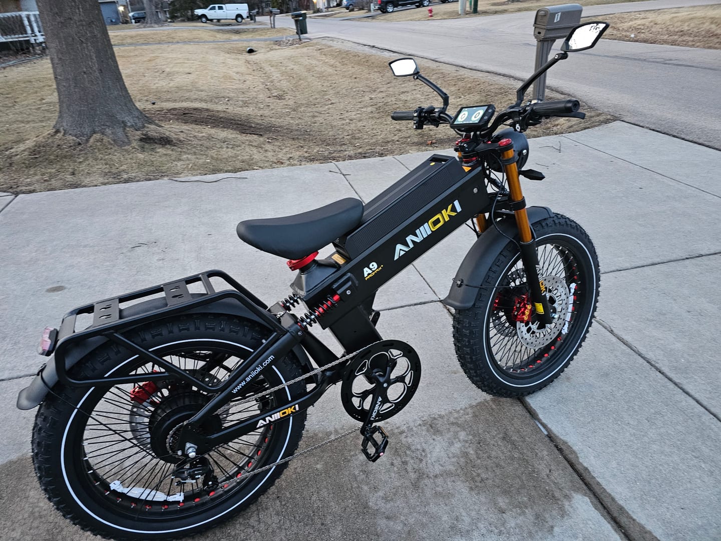 Customer photo review of 2025 Version A9 Pro Max 60V Dual Motor Ebike