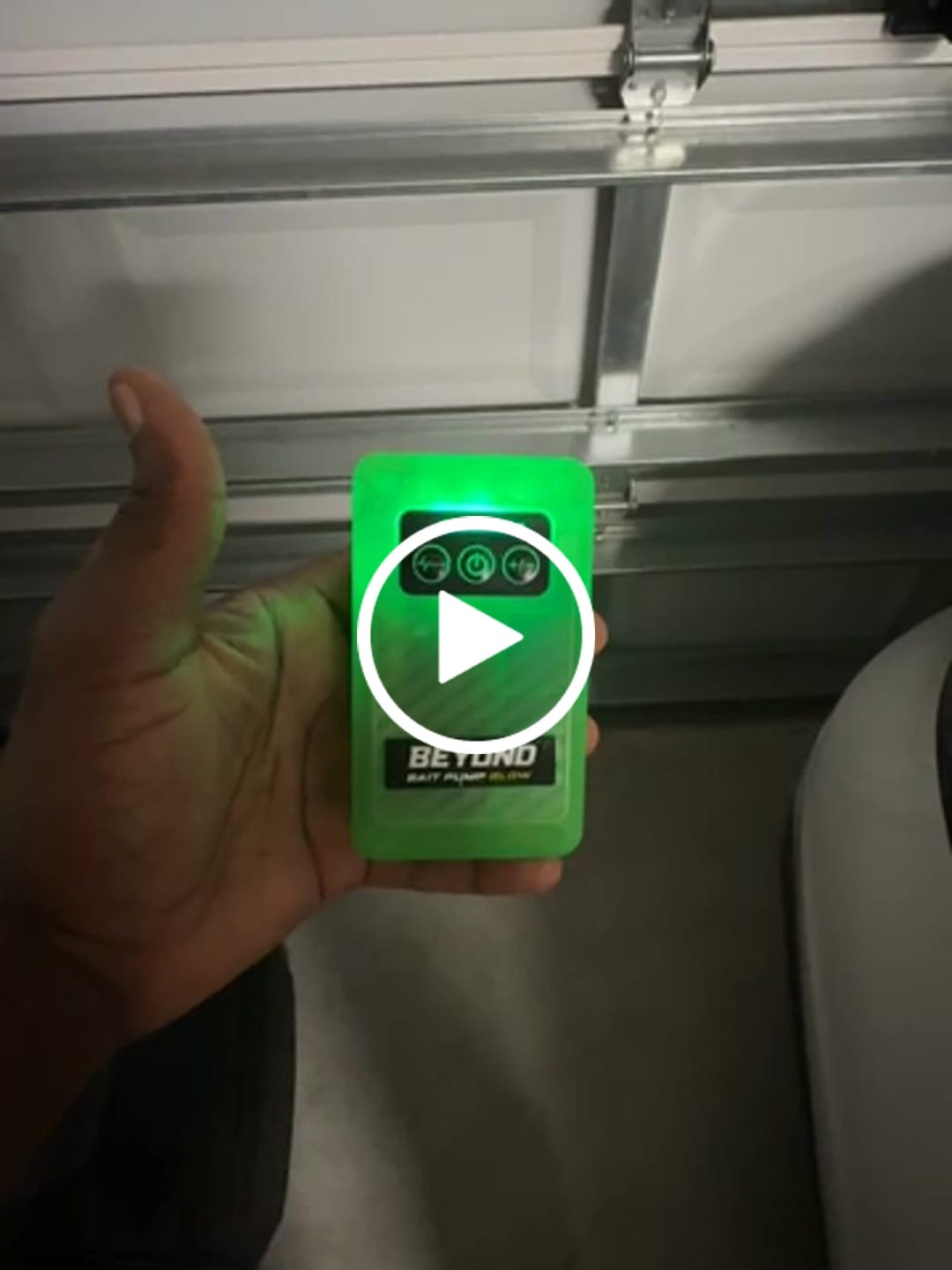 Customer video review of Beyond Bait Pump Rechargeable Aerator - Glow in The Dark Bubbler