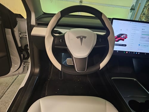 Customer photo review of Steering Wheel Airbag Cover Replacement
