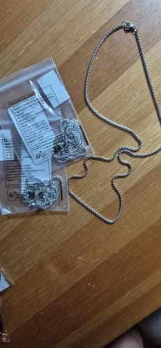 Customer photo review of Cetan - Chaîne Acier inoxydable
