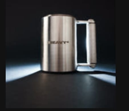 Customer photo review of Heavy* Mug | The World's Heaviest Mug