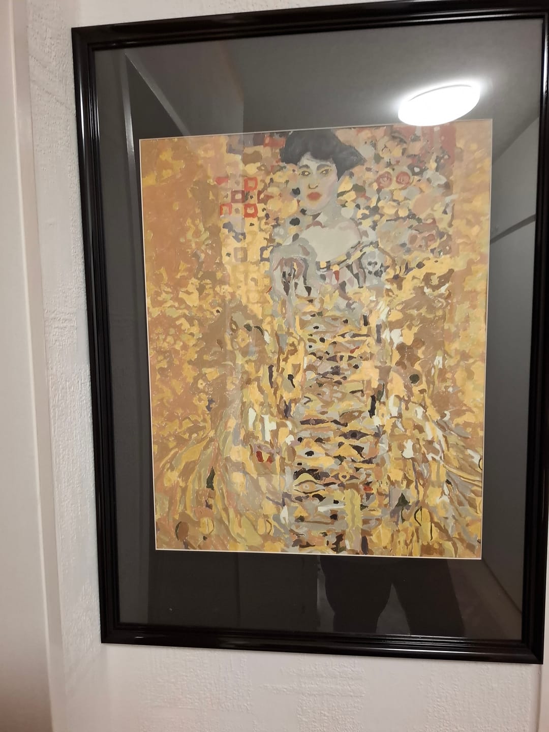 Customer photo review of Malen nach Zahlen - Portrait von Adele Bloch-Bauer I - Gustav Klimt