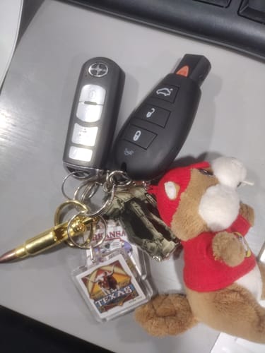 Customer photo review of Car Key Penjamin by Smyle™ Labs