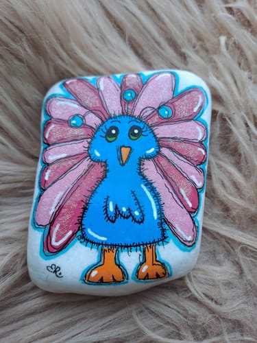 Customer photo review of QR Codes voor de Happy Stone App