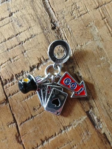 M. review of 925 Sterling Silver Magic Tricks Charm image 1 out of 1