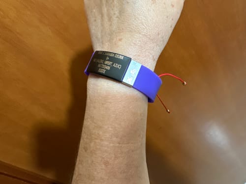 Customer photo review of AxoID - Brazalete de Emergencia