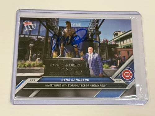 Customer photo review of Ryne Sandberg Autograph Signing