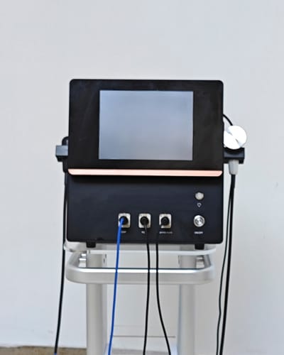 Customer photo review of Illustria Deep Fat Removal Radio Frequency Weight Loss Machine