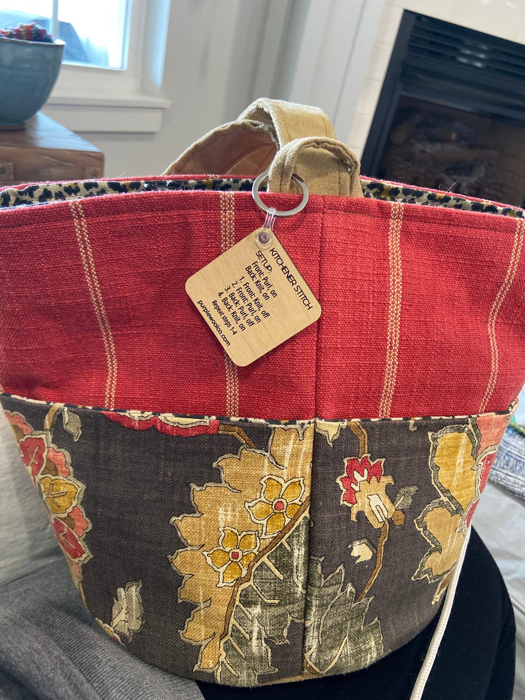 Customer photo review of Kitchener Stitch Help Tool Keychain