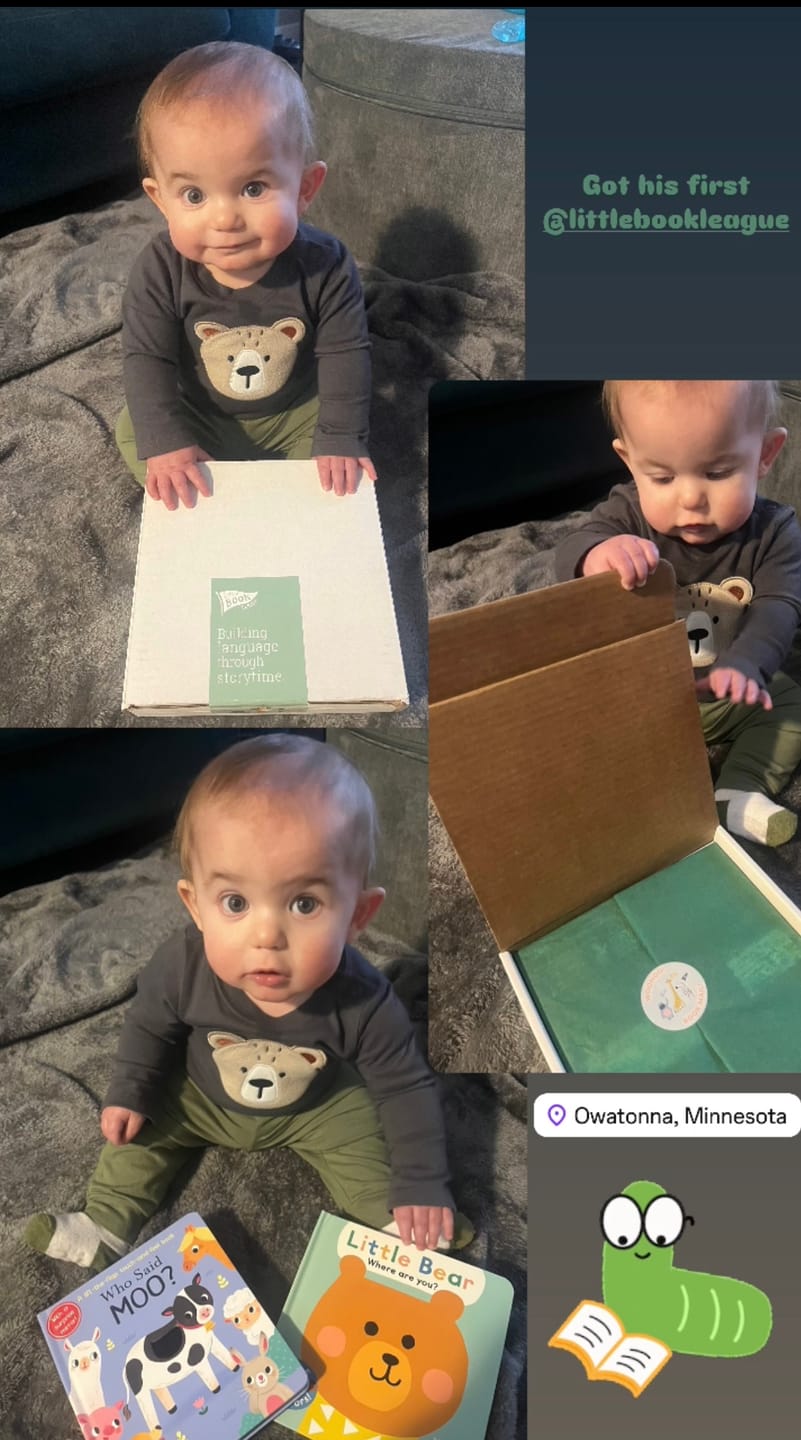 Customer photo review of Little Book League Box
