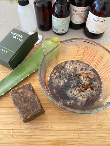 Customer photo review of Anti-Acne & Dark Spots African Soap