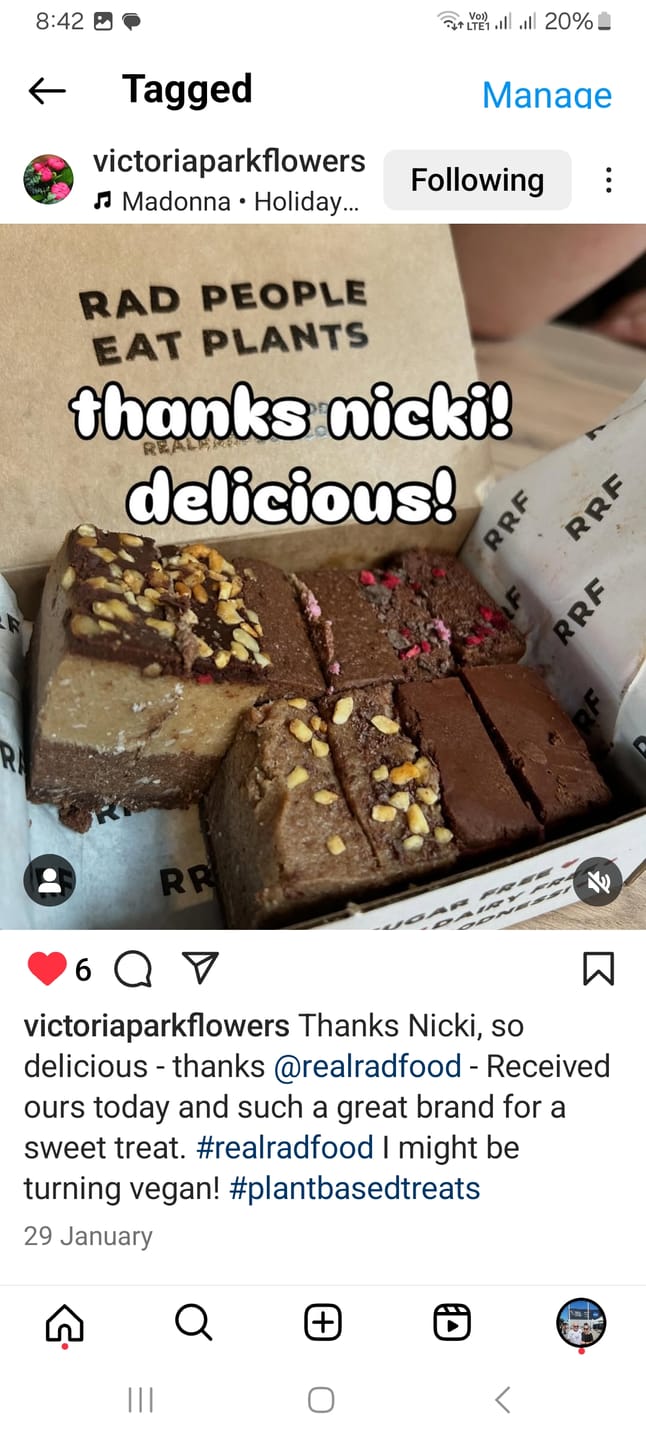 Customer photo review of Mixed Slice Box
