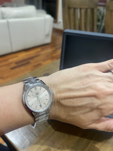 Customer photo review of TAG HEUER CARRERA CALIBRE 7 AUTOMATIC 36MM WBN231A.BA0001