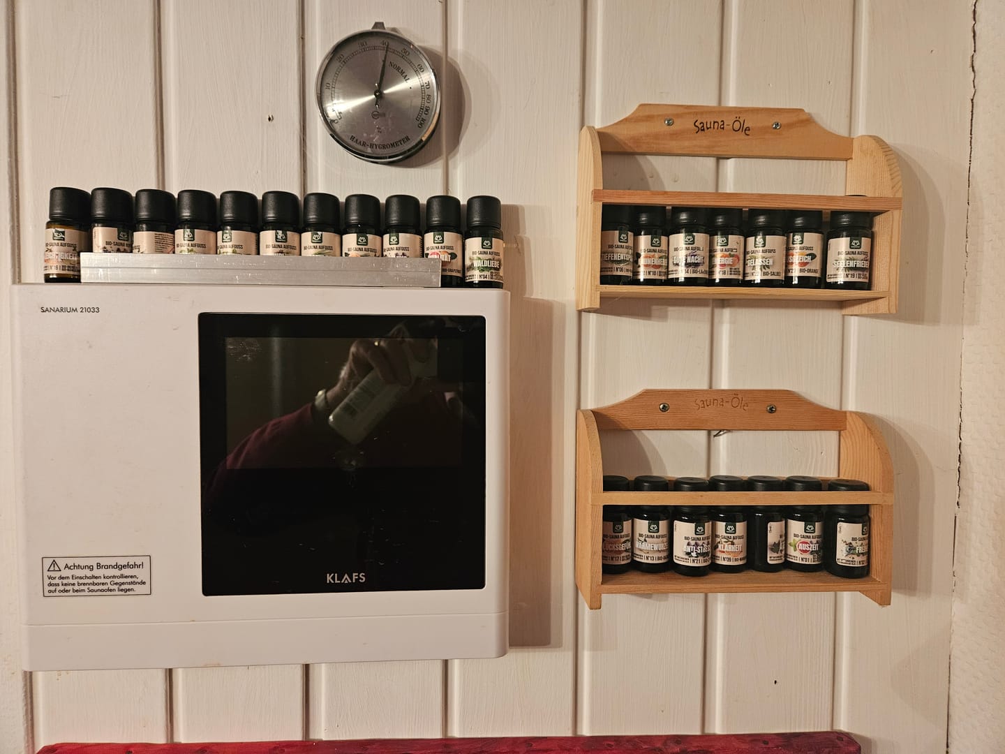 Customer photo review of Bio-Sauna Aufguss Konzentrat Discovery Box 24er