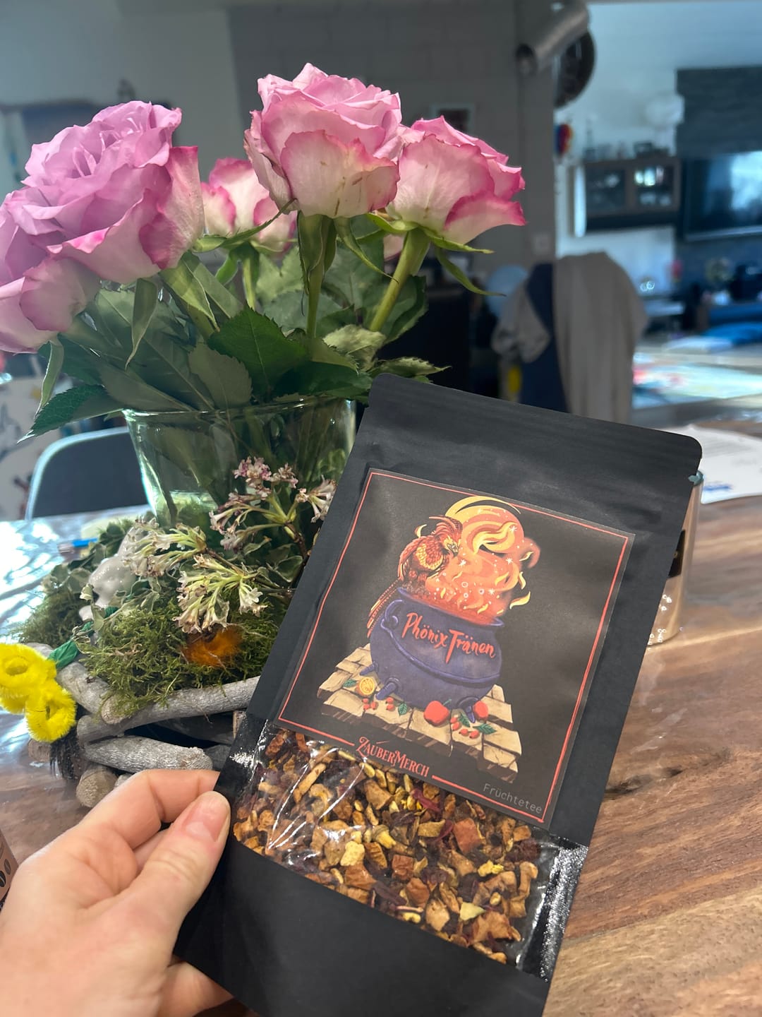 Customer photo review of Phönix Tränen - Zaubertrank Teemischung