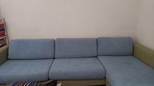 Customer photo review of FancySofas Bankhoes - Urban