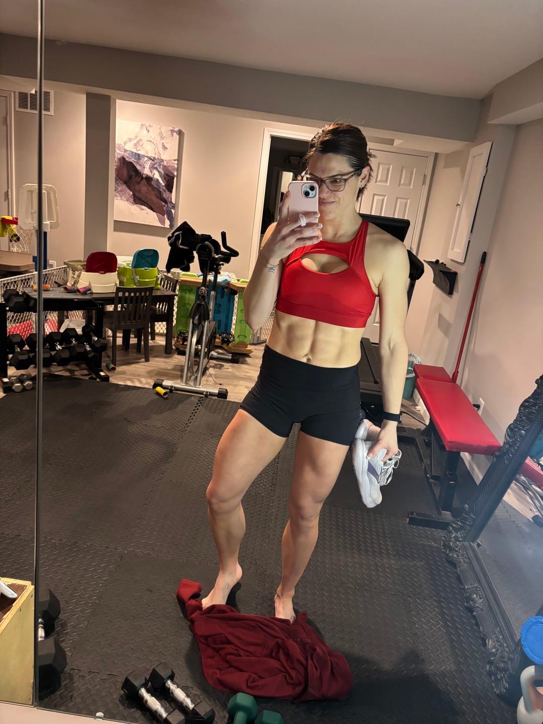 Customer photo review of Weight Training x Pilates Plan