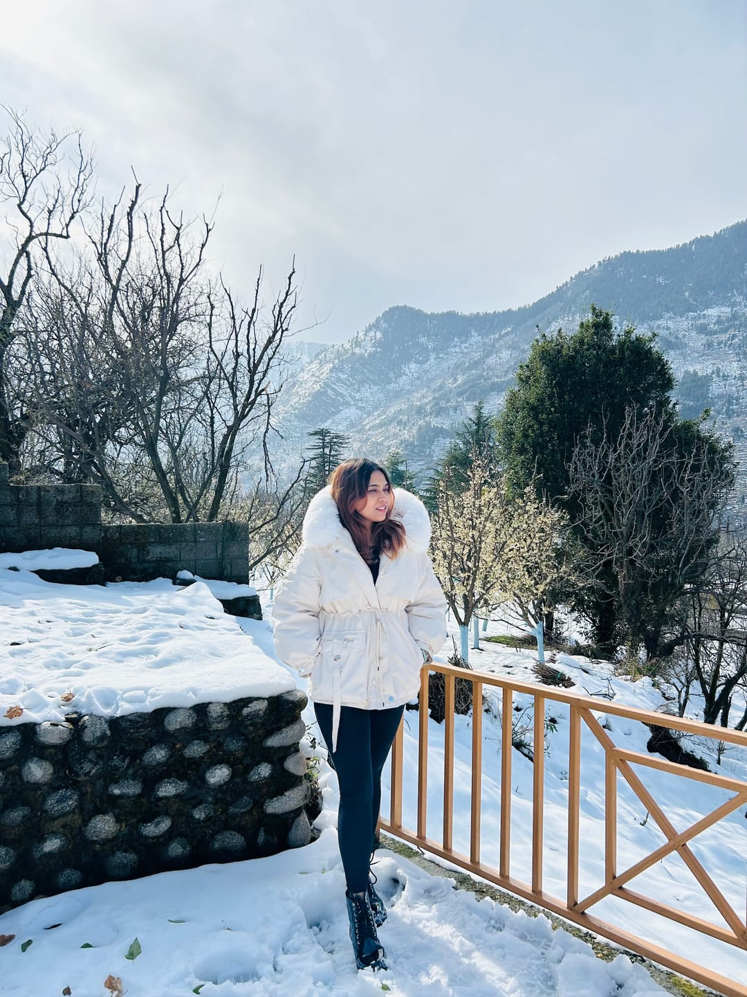 Customer photo review of Margot Warm Fleece Lined Parka Jacket
