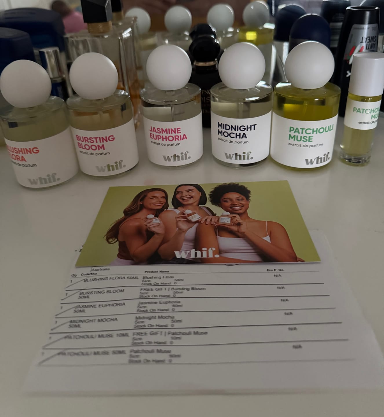 Customer photo review of Blushing Flora