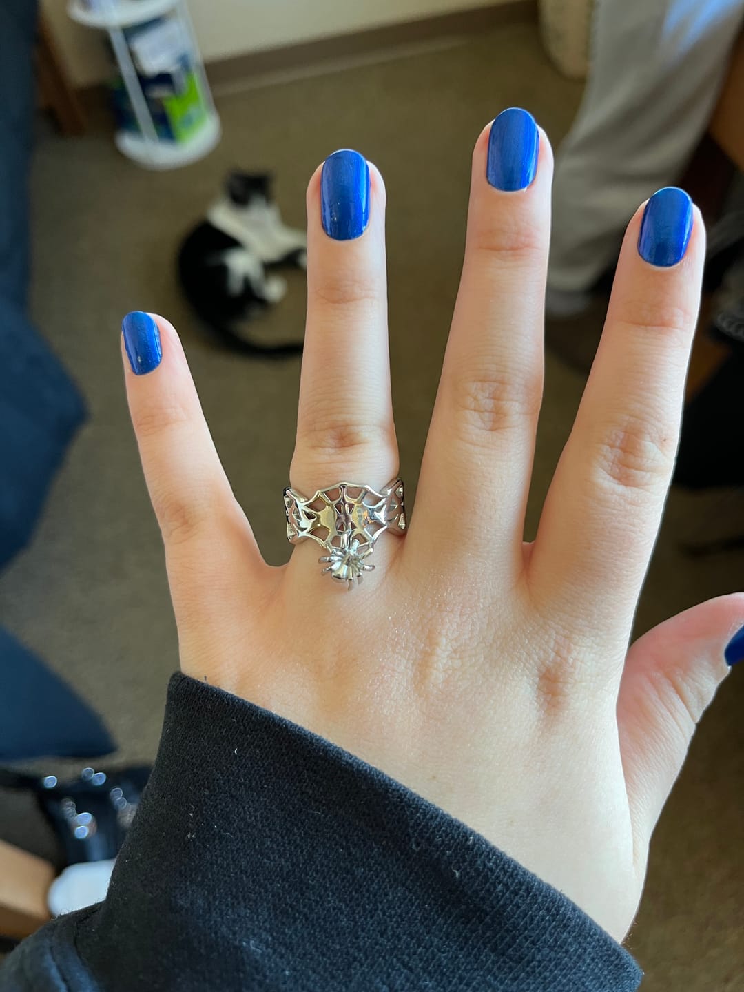 Customer photo review of SPIDER WEB RING