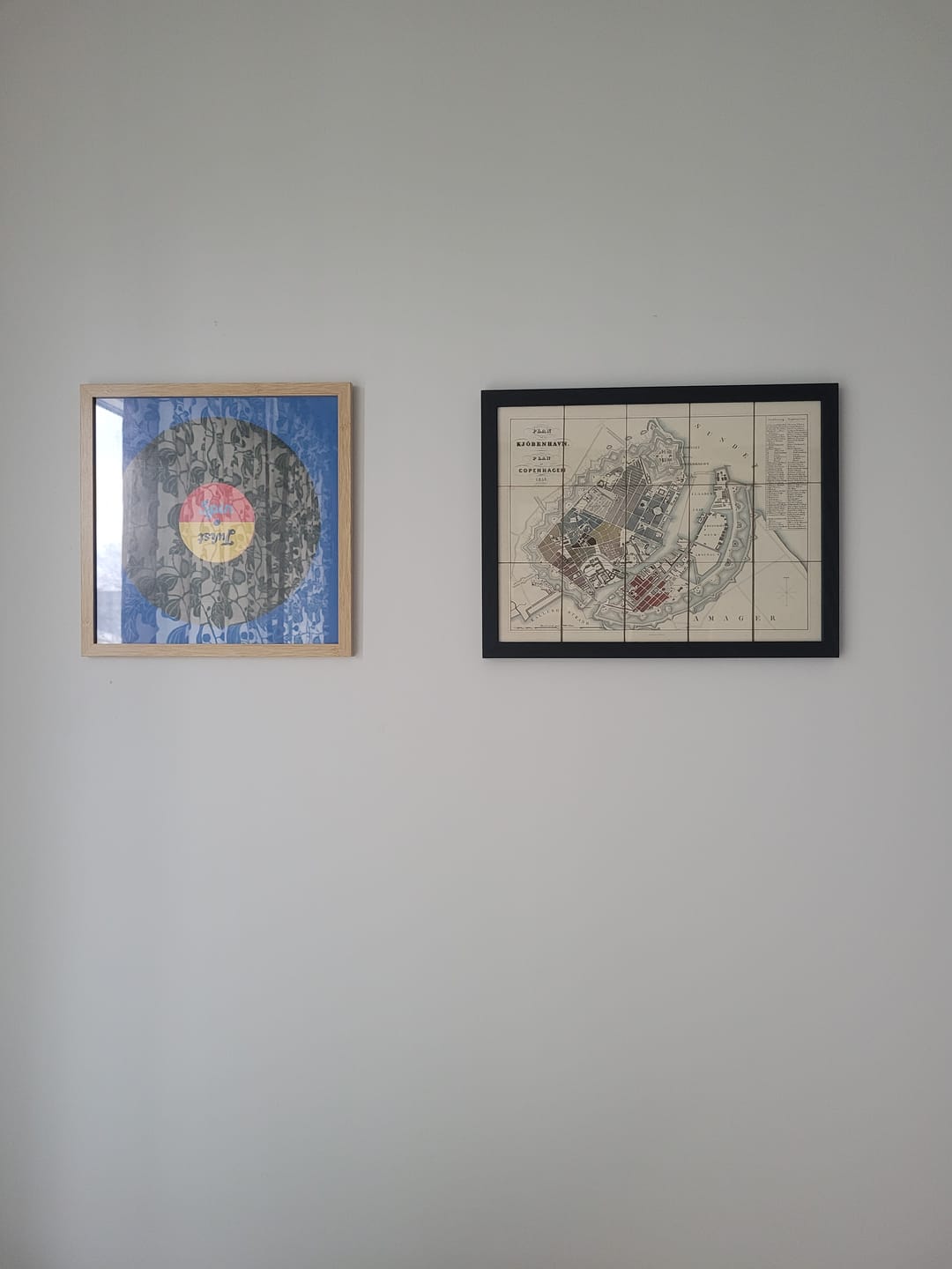 Customer photo review of Old Street Map of Copenhagen in 1853 by Millard Fillmore - Borsen, Holmen, Kastellet, Christianshavn, Slotsholmen