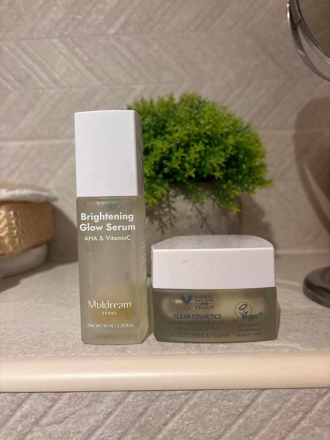 Customer photo review of Ser vegan pentru luminozitate Brightening Glow (AHA & Vitamin C) 40 ml