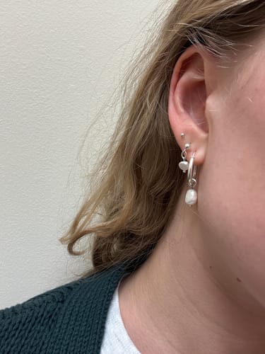 Customer photo review of Juliet Earrings Set - 925 Sterling Silver